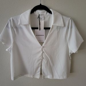 *NWT* Glamorous crop top